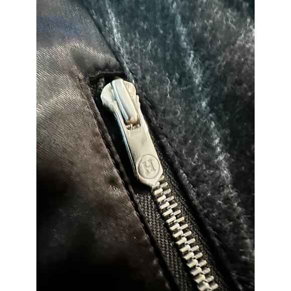 $5050 Hermes "Blouson Bord Cote" Wool Bomber Jacket Grey Pinstripe Men Size IT50 - Picture 8 of 16